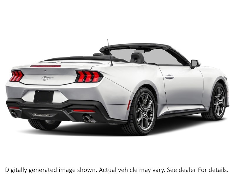 2026 Ford Mustang Ecoboost Convertible Oxford White  Shot 2