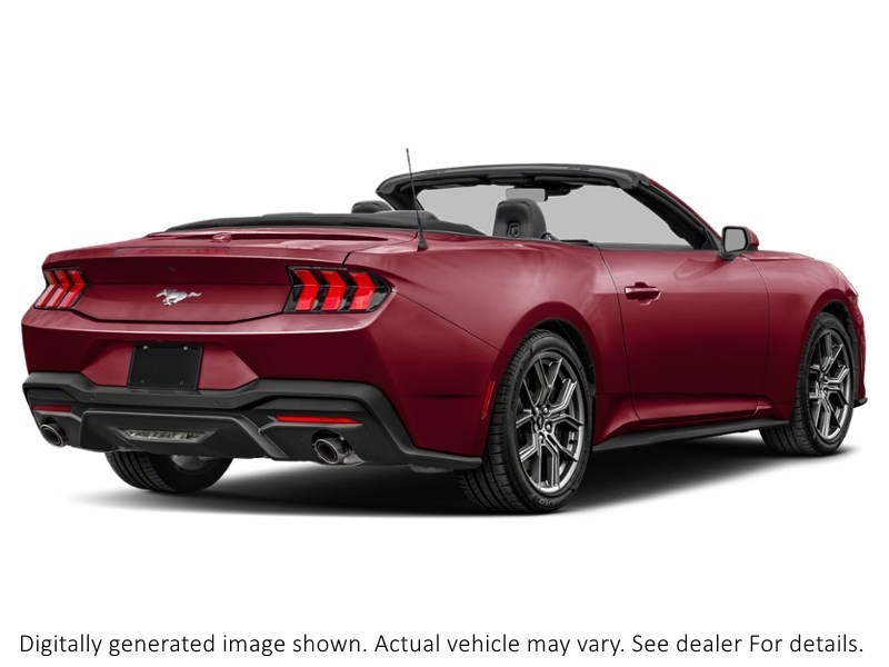 2026 Ford Mustang Ecoboost Convertible Molten Magenta Metallic Tri-Coat  Shot 39