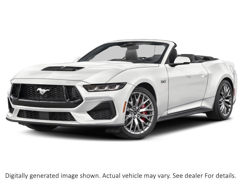 2026 Ford Mustang GT Premium Convertible Oxford White  Shot 4