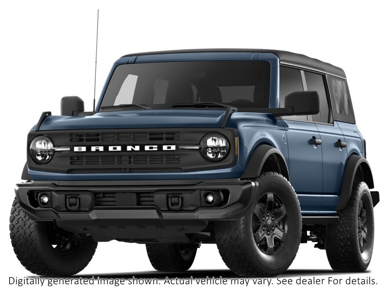 2024 Ford Bronco Black Diamond 4 Door 4x4 Azure Grey Metallic Tri-Coat  Shot 3
