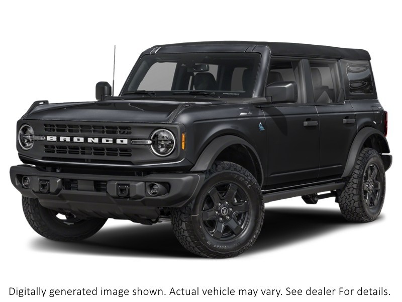 2024 Ford Bronco Black Diamond 4 Door 4X4 Shadow Black  Shot 23