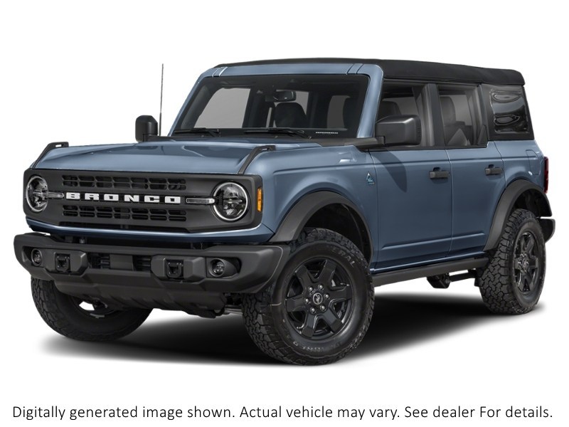 2024 Ford Bronco Black Diamond 4 Door 4X4 Azure Grey Metallic Tri-Coat  Shot 26