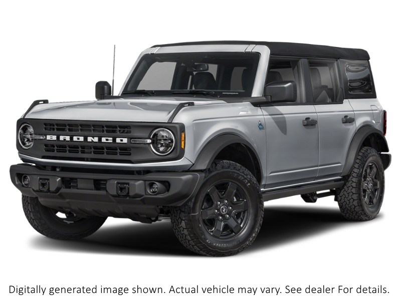 2024 Ford Bronco Black Diamond 4 Door 4X4 Iconic Silver Metallic  Shot 30
