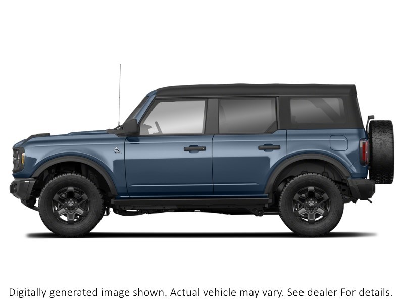 2024 Ford Bronco Black Diamond 4 Door 4x4 Azure Grey Metallic Tri-Coat  Shot 4