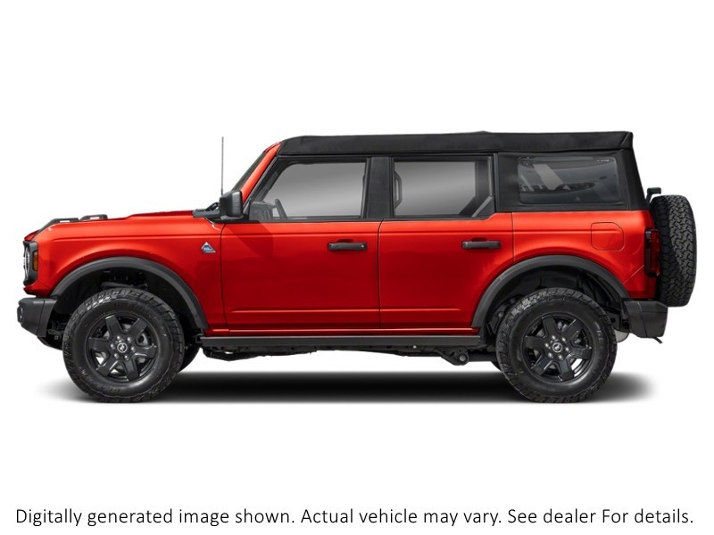 2024 Ford Bronco Black Diamond 4 Door 4X4 Hot Pepper Red Metallic Tinted Clearcoat  Shot 10