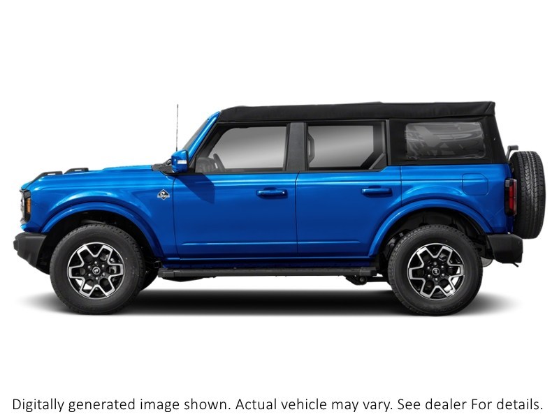 2024 Ford Bronco Outer Banks | 4X4 | 2.7L | High/Lux Pkg | Hard Top Velocity Blue Metallic  Shot 5