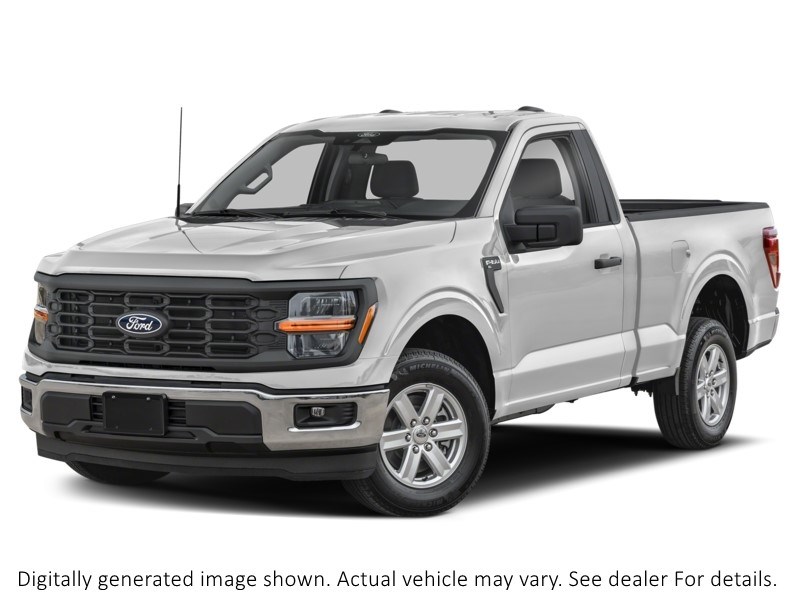 2025 FORD F-150 XL 4WD REG CAB 8' BOX Oxford White  Shot 4
