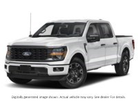 2025 FORD F-150 STX 4WD SUPERCREW 5.5' BOX Space White Metallic  Shot 1