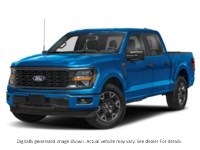 2025 FORD F-150 STX 4WD SUPERCREW 5.5' BOX Atlas Blue Metallic  Shot 4