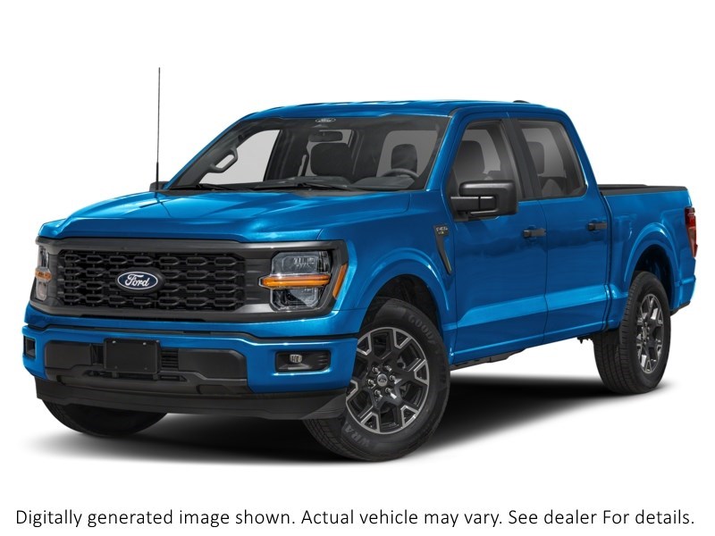 2025 FORD F-150 STX 4WD SUPERCREW 5.5' BOX Atlas Blue Metallic  Shot 1