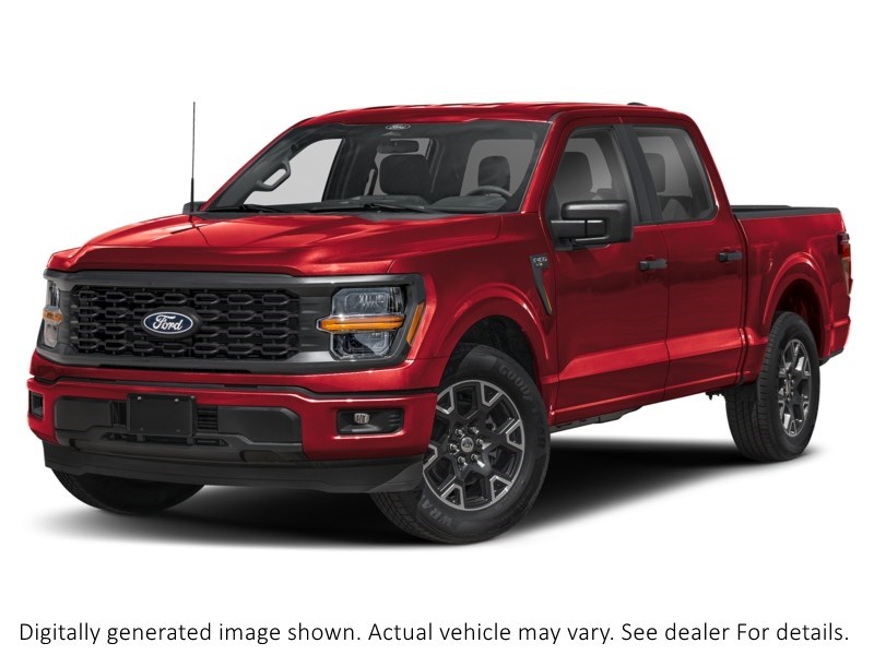 2026 Ford F-150 Stx 4WD Supercrew 5.5' Box Ruby Red Metallic Tinted Clearcoat  Shot 1