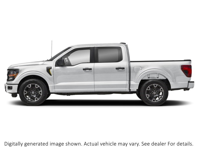 2025 FORD F-150 STX 4WD SUPERCREW 5.5' BOX Space White Metallic  Shot 5