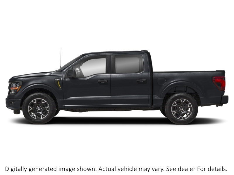 2026 Ford F-150 Stx 4WD Supercrew 5.5' Box Agate Black Metallic  Shot 3