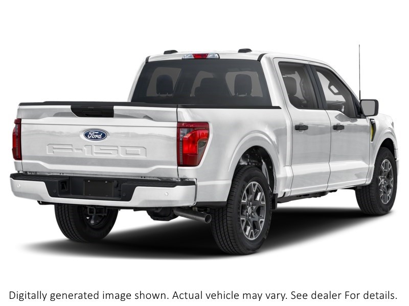 2025 FORD F-150 STX 4WD SUPERCREW 5.5' BOX Space White Metallic  Shot 6