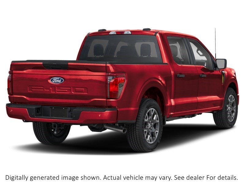 2026 Ford F-150 Stx 4WD Supercrew 5.5' Box Ruby Red Metallic Tinted Clearcoat  Shot 2