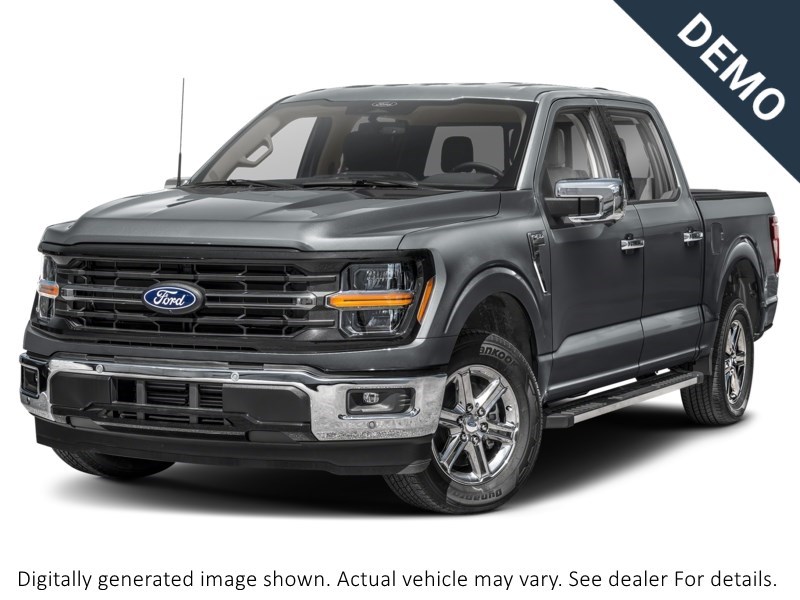 2026 Ford F-150 XLT 4WD SuperCrew 5.5' Box Carbonized Grey Metallic  Shot 1