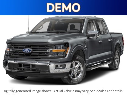 2025 FORD F-150 XLT | 5.5' BOX | 303A | BLK PACK | LEATHER