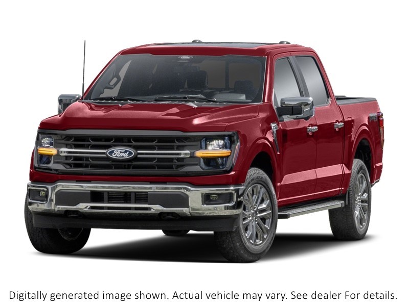 2024 Ford F-150 XLT 4WD SuperCrew 5.5' Box Rapid Red Metallic Tinted Clearcoat  Shot 3