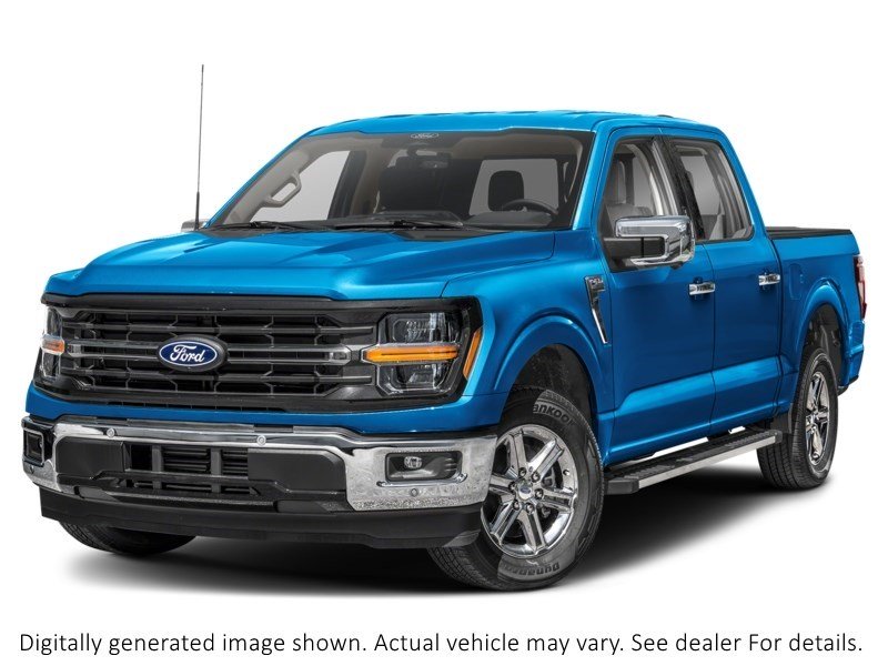 2024 Ford F-150 XLT 4WD Supercrew 5.5' Box Atlas Blue Metallic  Shot 8