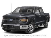 2025 FORD F-150 XLT 4WD SUPERCREW 5.5' BOX Agate Black Metallic  Shot 4