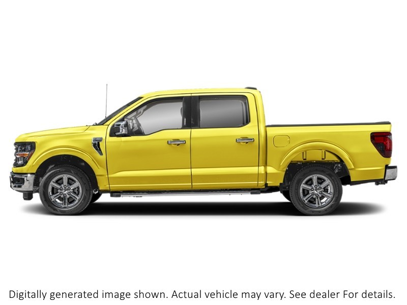 2025 Ford F-150 XLT 4WD Supercrew 5.5' Box Yellow  Shot 6