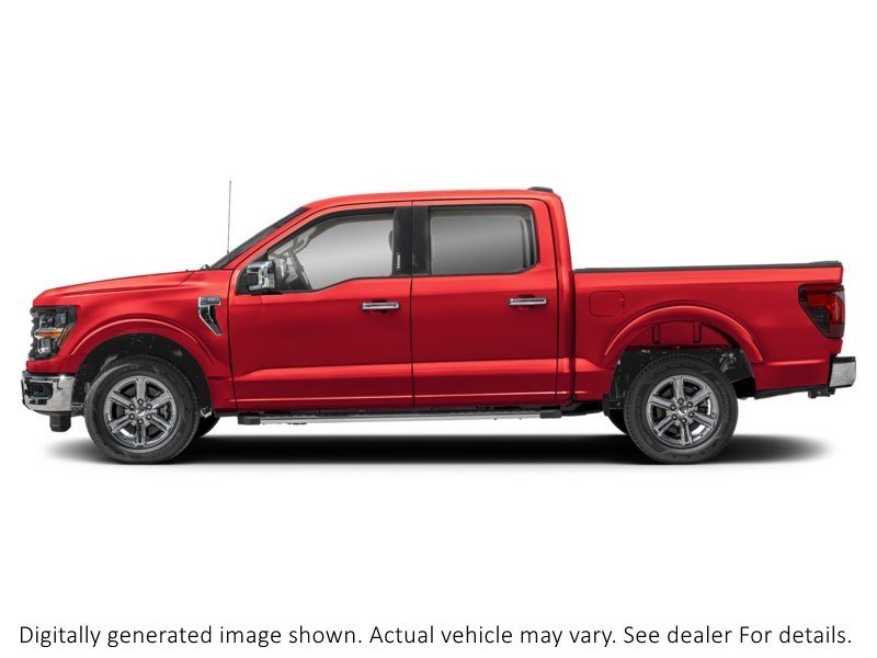 2024 Ford F-150 XLT 4WD Supercrew 5.5' Box Vermillion Red  Shot 25