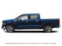 2025 Ford F-150 XLT 4WD Supercrew 5.5' Box Antimatter Blue Metallic  Shot 34