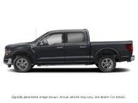 2025 FORD F-150 XLT 4WD SUPERCREW 5.5' BOX Agate Black Metallic  Shot 5