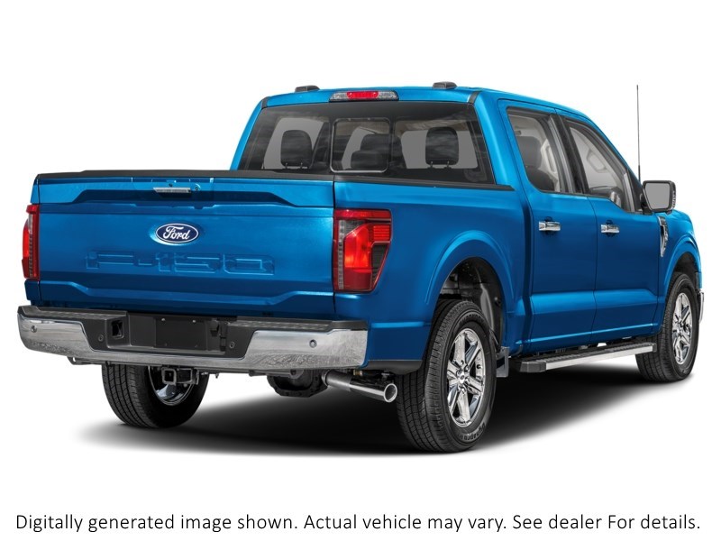 2024 Ford F-150 XLT 4WD Supercrew 5.5' Box Atlas Blue Metallic  Shot 9