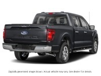 2025 FORD F-150 XLT 4WD SUPERCREW 5.5' BOX Agate Black Metallic  Shot 2