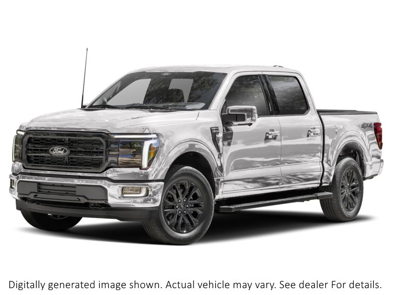 2025 FORD F-150 LARIAT 4WD SUPERCREW 5.5' BOX Star White Metallic Tri-Coat  Shot 4