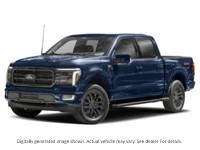 2024 Ford F-150 LARIAT 4WD SuperCrew 5.5' Box Antimatter Blue Metallic  Shot 3