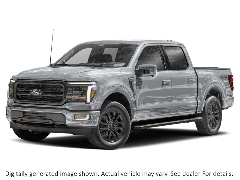 2025 FORD F-150 LARIAT 4WD SUPERCREW 5.5' BOX Iconic Silver Metallic  Shot 1