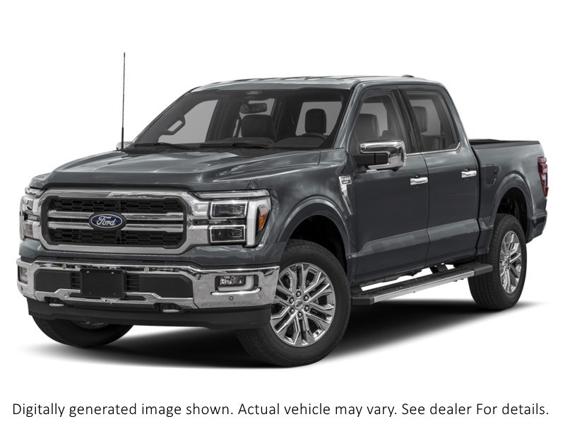 2025 FORD F-150 LARIAT 4WD SUPERCREW 5.5' BOX Carbonized Grey Metallic  Shot 1