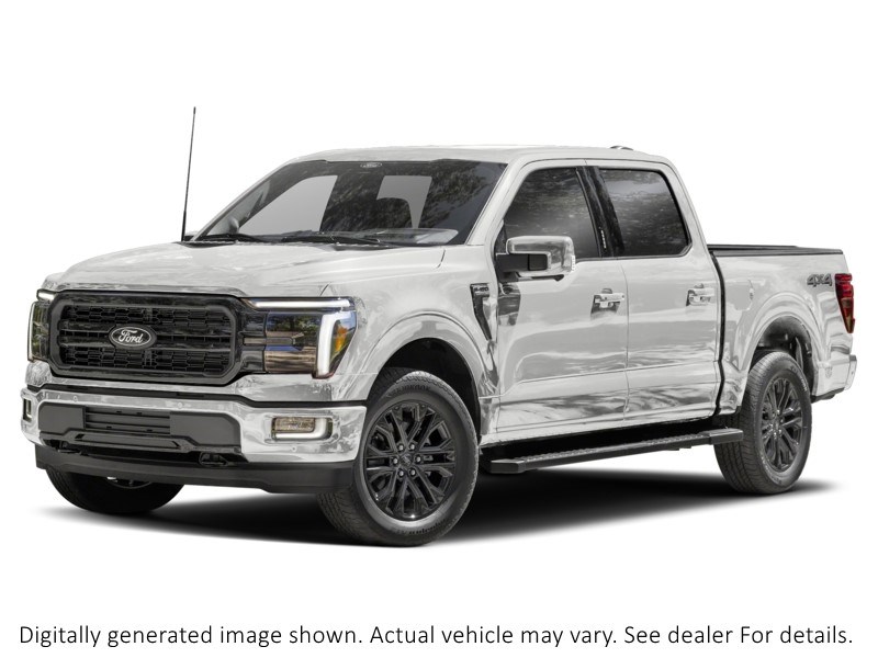 2025 FORD F-150 LARIAT 4WD SUPERCREW 5.5' BOX Oxford White  Shot 4