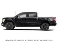 2024 Ford F-150 LARIAT 4WD SuperCrew 5.5' Box Agate Black Metallic  Shot 4