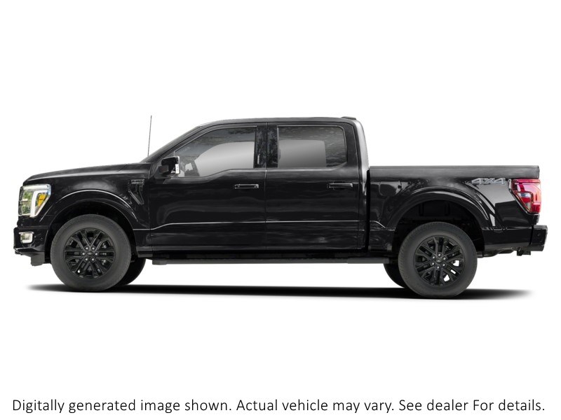 2025 FORD F-150 LARIAT 4WD SUPERCREW 6.5' BOX Agate Black Metallic  Shot 5