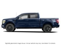 2024 Ford F-150 LARIAT 4WD SuperCrew 5.5' Box Antimatter Blue Metallic  Shot 4