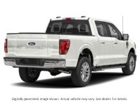 2025 FORD F-150 LARIAT 4WD SUPERCREW 5.5' BOX Star White Metallic Tri-Coat  Shot 2