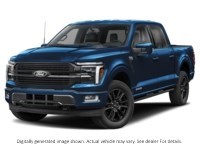 2025 FORD F-150 PLATINUM 4WD SUPERCREW 5.5' BOX Antimatter Blue Metallic  Shot 1