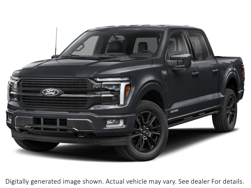 2026 Ford F-150 Platinum 4WD SuperCrew 5.5' Box Agate Black Metallic  Shot 1
