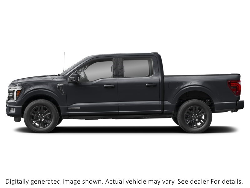 2026 Ford F-150 Platinum 4WD SuperCrew 5.5' Box Agate Black Metallic  Shot 3