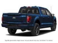 2025 FORD F-150 PLATINUM 4WD SUPERCREW 5.5' BOX Antimatter Blue Metallic  Shot 2