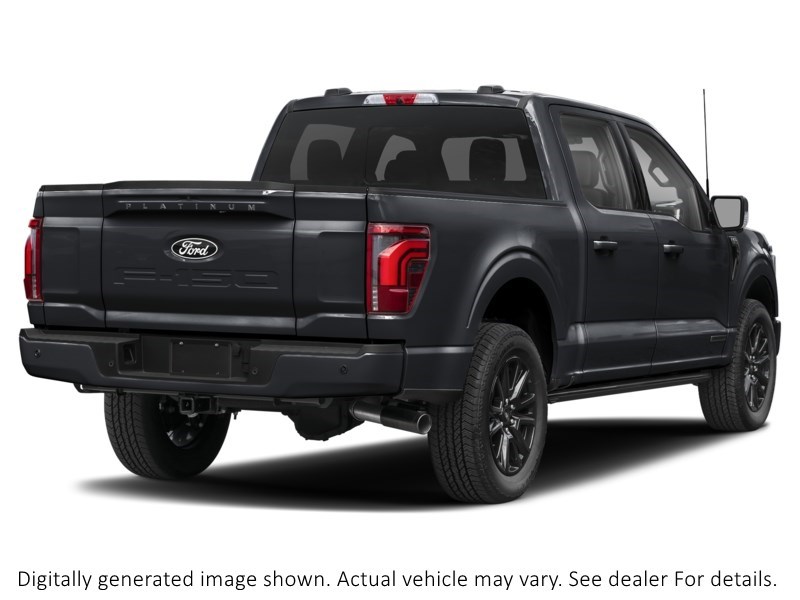 2026 Ford F-150 Platinum 4WD SuperCrew 5.5' Box Agate Black Metallic  Shot 2