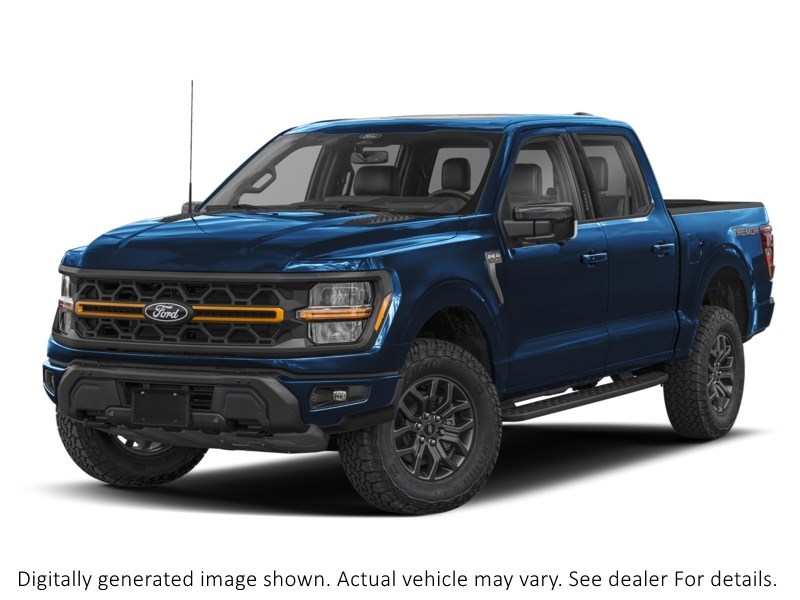2025 FORD F-150 TREMOR 4WD SUPERCREW 5.5' BOX Antimatter Blue Metallic  Shot 1