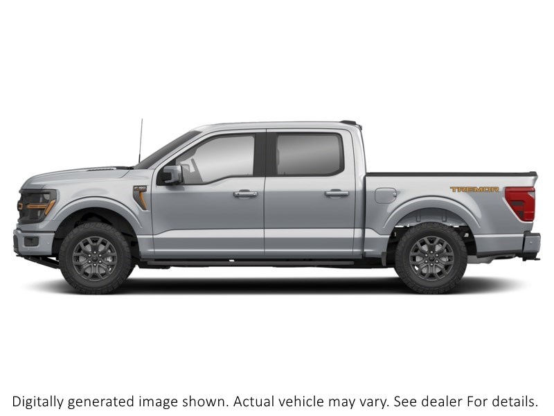 2025 FORD F-150 TREMOR 4WD SUPERCREW 5.5' BOX Iconic Silver Metallic  Shot 4