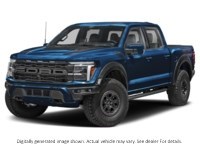 2025 Ford F-150 Raptor 4WD SuperCrew 5.5' Box Antimatter Blue Metallic  Shot 1