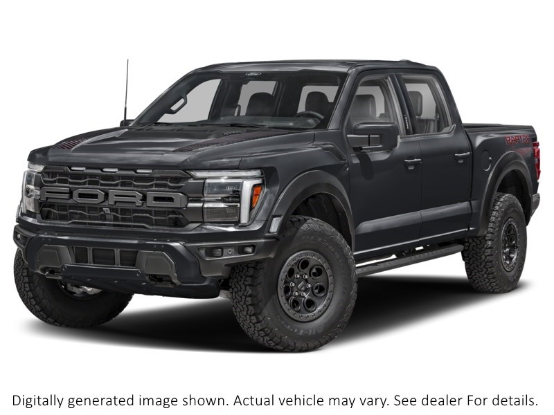 2025 Ford F-150 Raptor 4WD SuperCrew 5.5' Box Agate Black  Shot 1