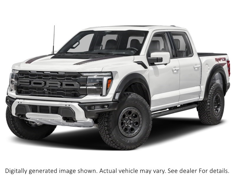 2025 Ford F-150 Raptor 4WD SuperCrew 5.5' Box Oxford White  Shot 4