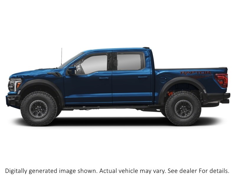 2025 Ford F-150 Raptor 4WD SuperCrew 5.5' Box Antimatter Blue Metallic  Shot 5